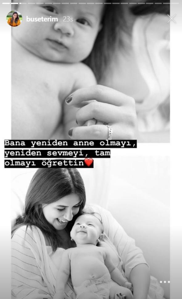 Buse Terim Bahçekapılı'nın kızı Naz 1 yaşına bastı