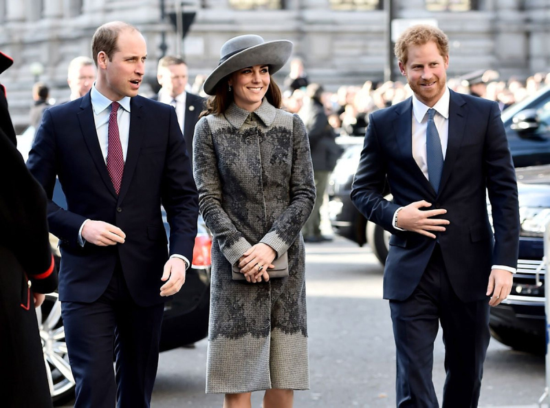 Kate Middleton ve Prens William, Meghan Markle ve Prens Harry çiftini ziyaret etti