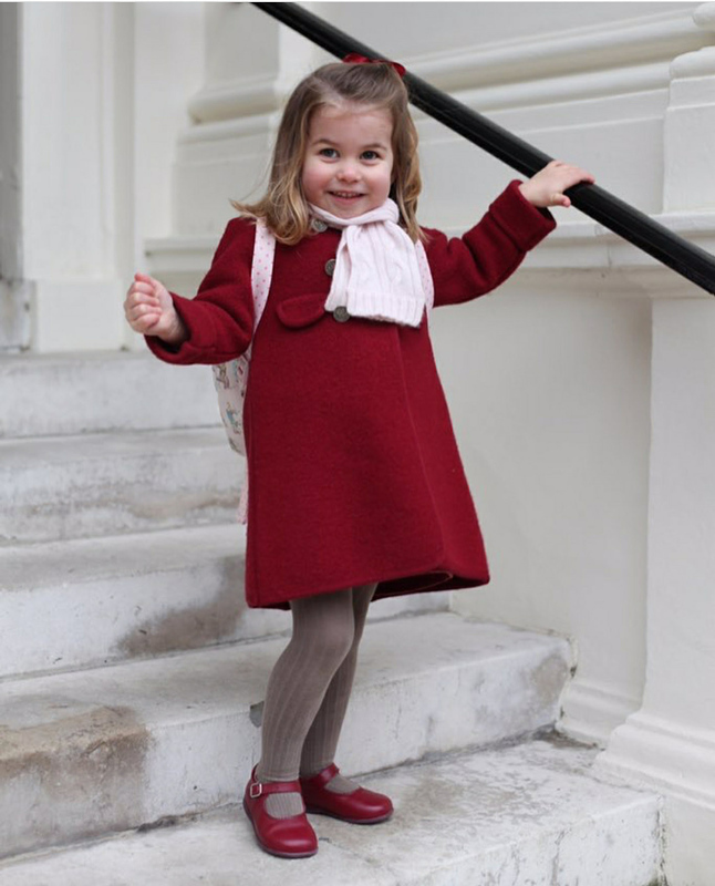  Prenses Charlotte 4 yaşına bastı