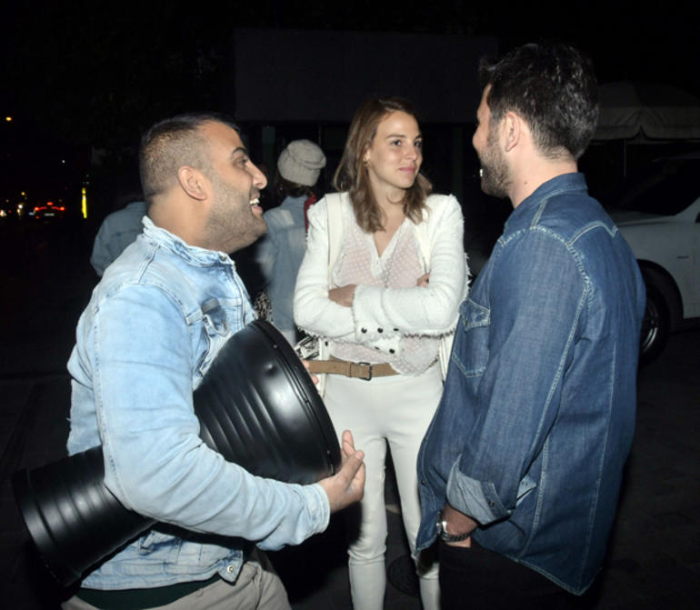 Aslışah Alkoçlar ve Altuğ Leblebici'nin keyfi yerinde