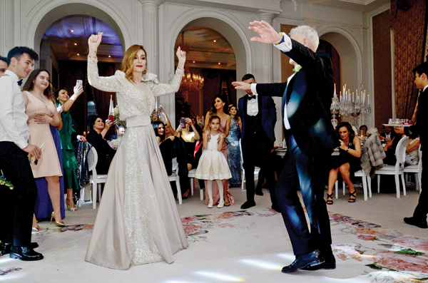 Genç çiftin en mutlu günü 