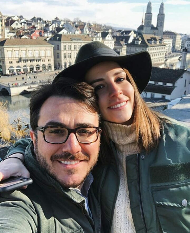 Aslışah Alkoçlar ve Altuğ Leblebici'nin keyfi yerinde