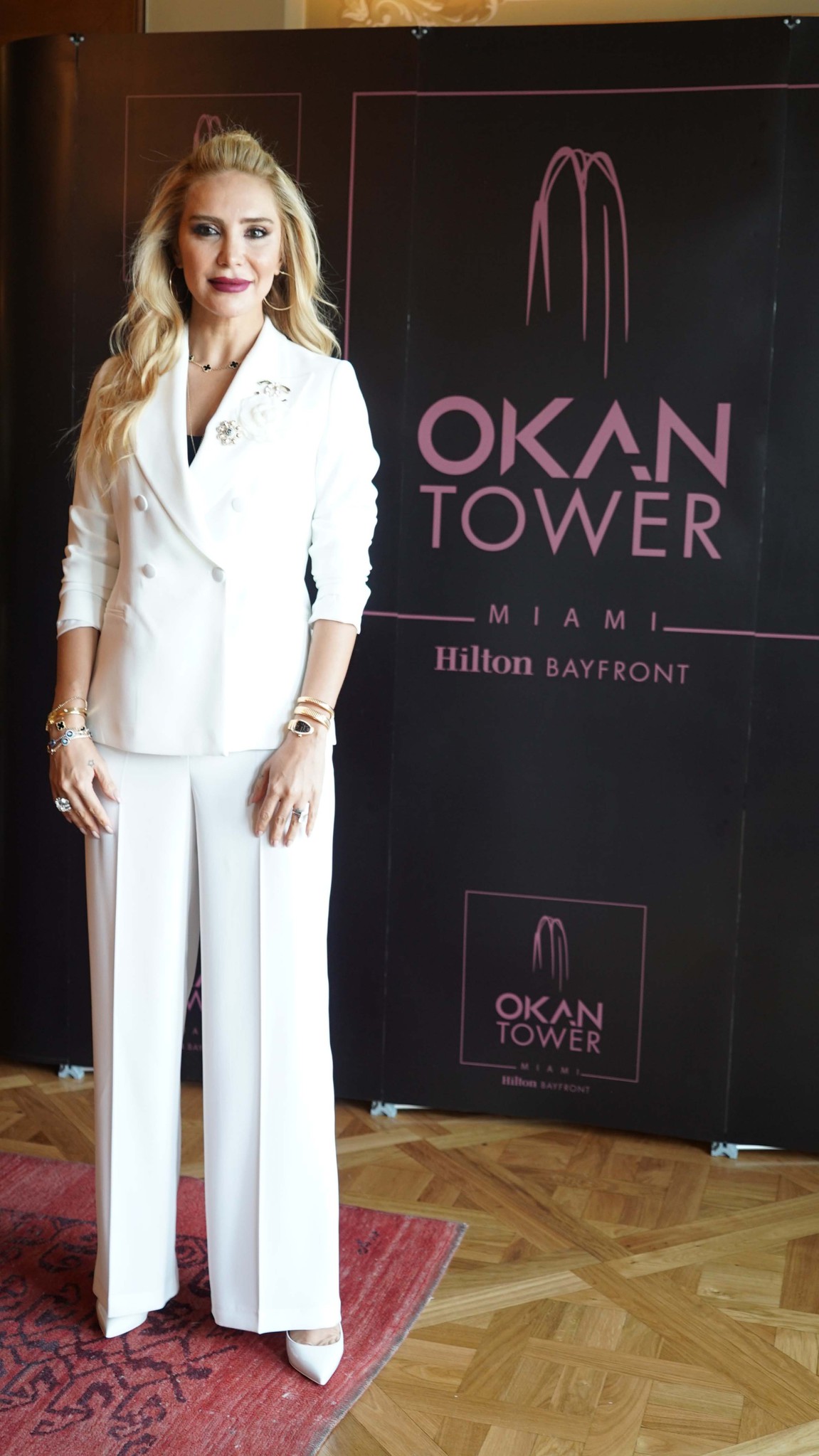 Işıl Reçber'li tanıtım davetinde bir araya geldiler