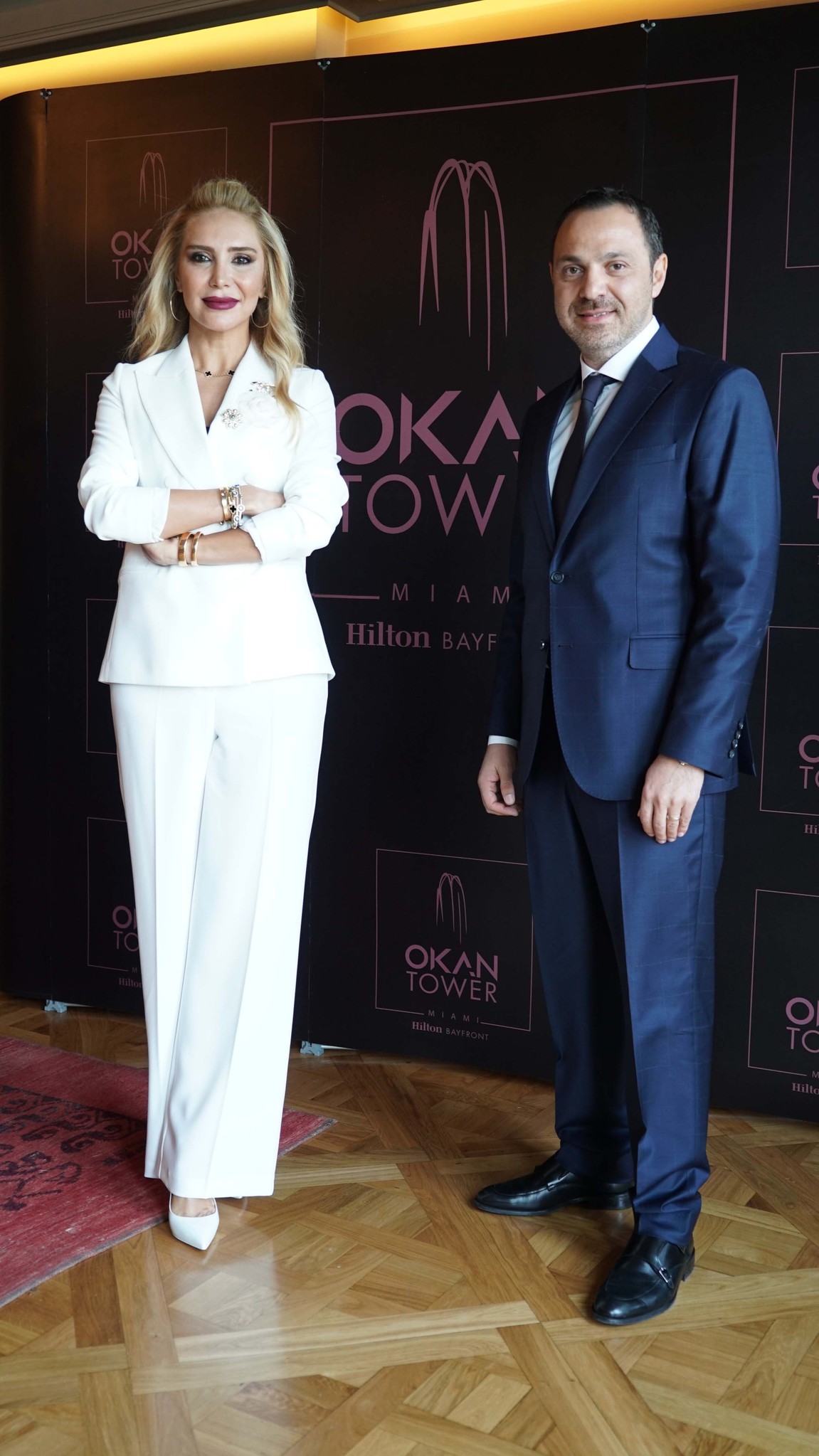 Işıl Reçber'li tanıtım davetinde bir araya geldiler