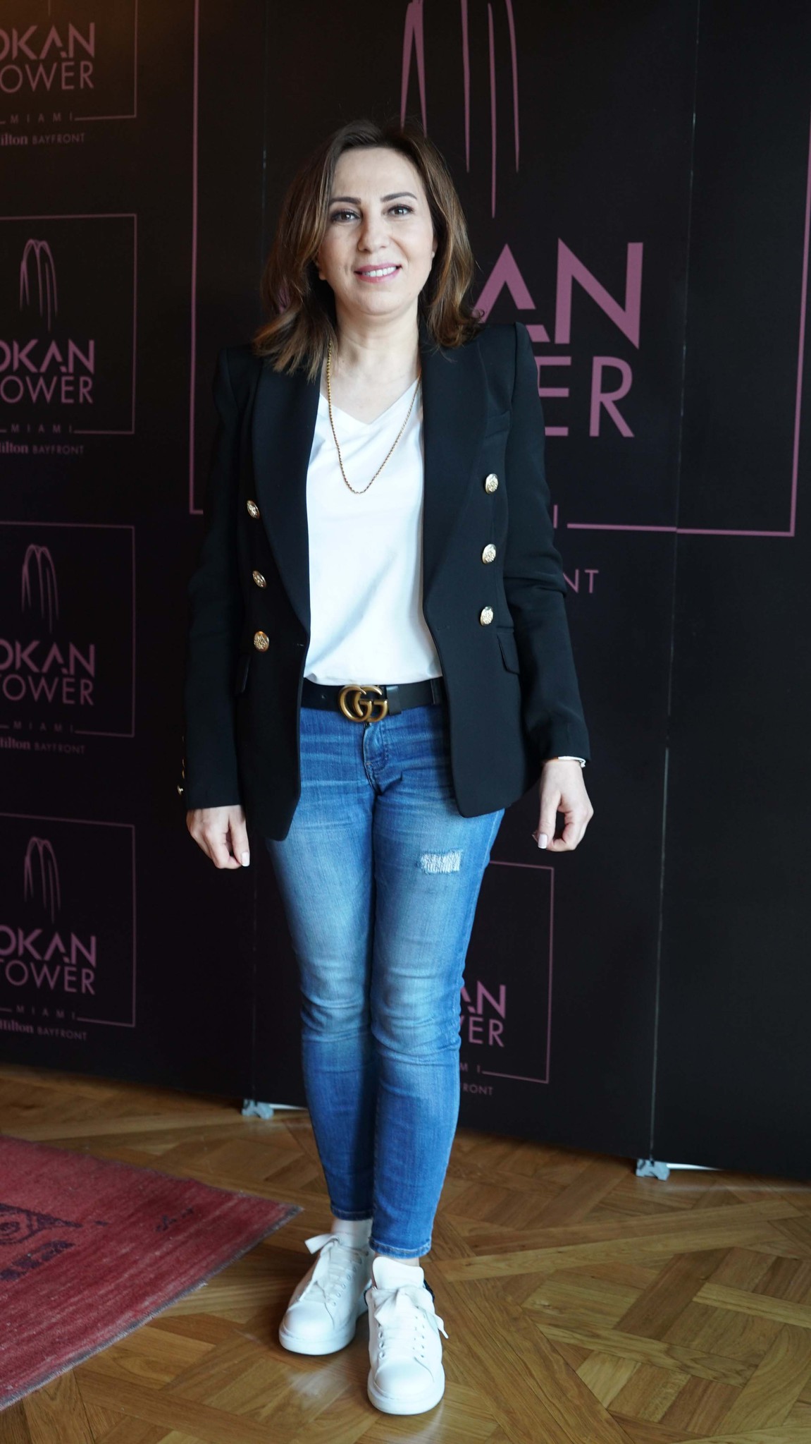 Işıl Reçber'li tanıtım davetinde bir araya geldiler