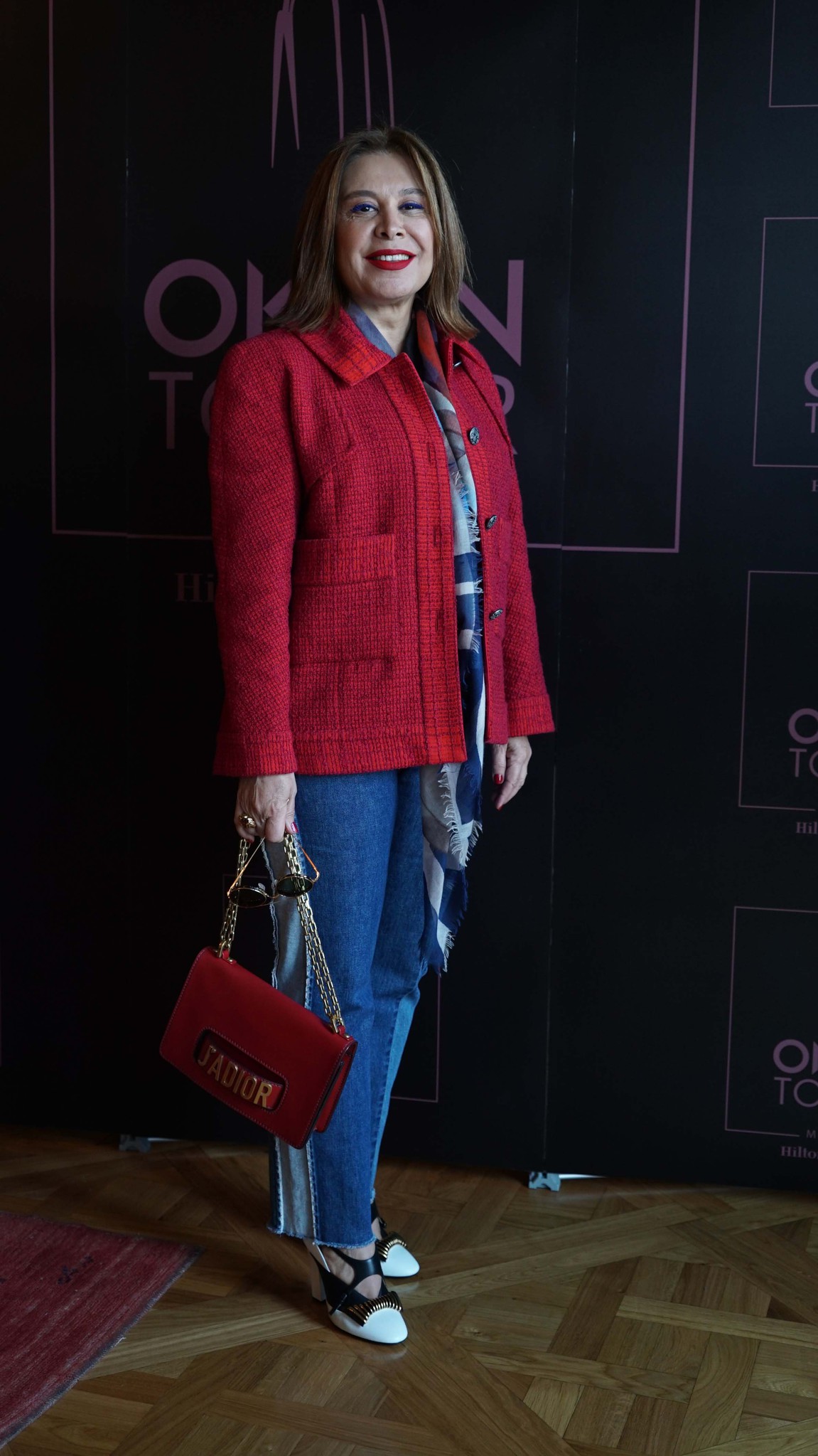 Işıl Reçber'li tanıtım davetinde bir araya geldiler