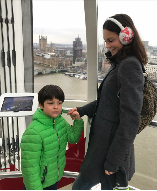 Ebru Şallı'dan oğluyla ilgili açıklama