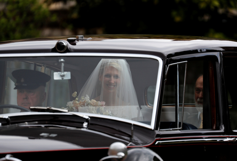 Lady Gabriela Windsor ve Thomas Kingston evlendi