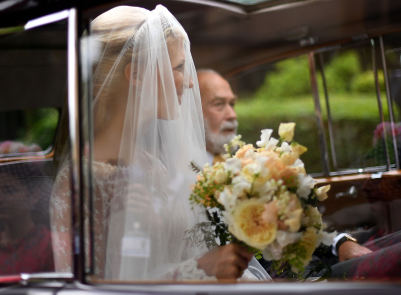 Lady Gabriela Windsor ve Thomas Kingston evlendi