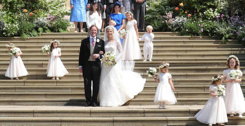 Lady Gabriela Windsor ve Thomas Kingston evlendi