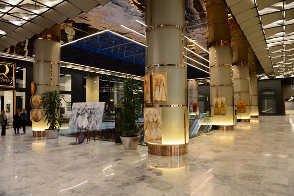 Sergide sema gösterisi