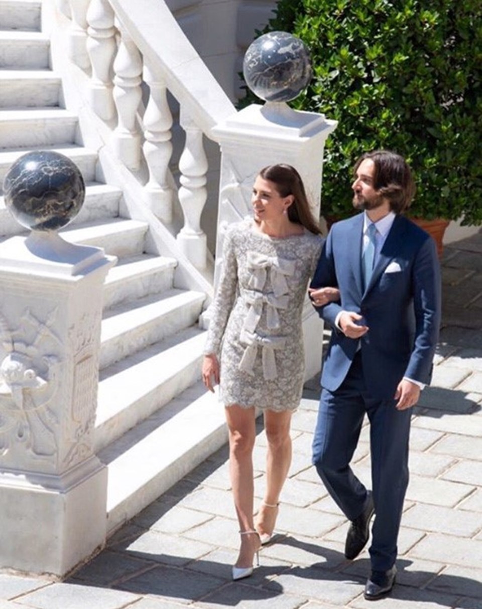 Charlotte Casiraghi ve Dimitri Rassam evlendi