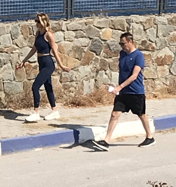 Tuğba Coşkun ve Fikret Orman İstanbul'a döndü