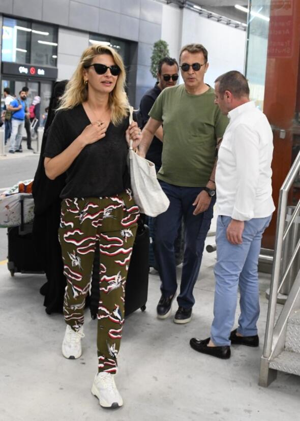 Tuğba Coşkun ve Fikret Orman İstanbul'a döndü