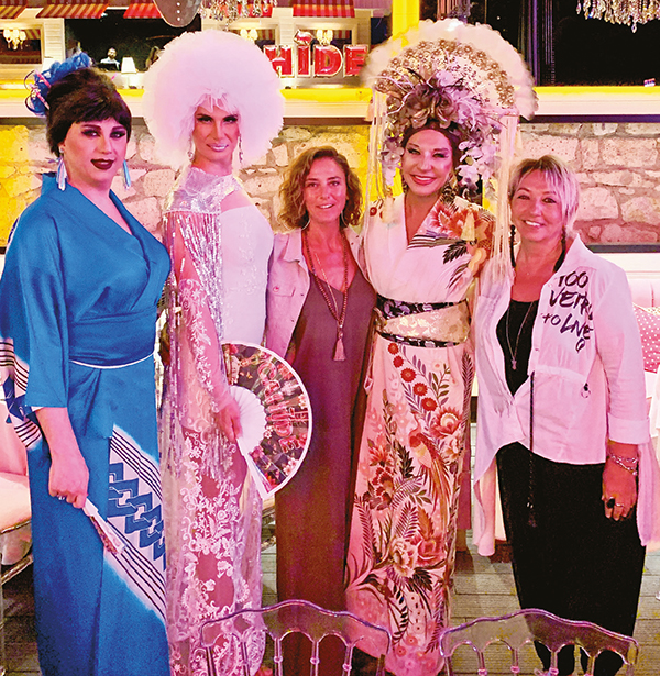 Alaçatı'ya damga vurdu