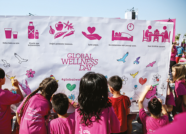 Global Wellness Day dünyayı etkisi altına aldı