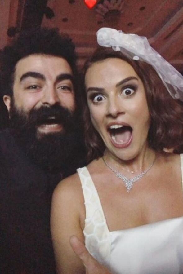 Seda Güven ve Ali Gürel dünya evine girdi