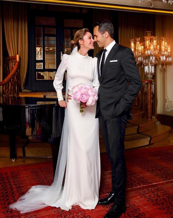 Demet Şener ve Cenk Küpeli evlendi