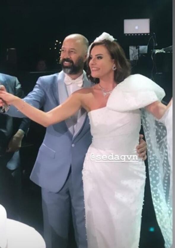 Seda Güven ve Ali Gürel dünya evine girdi