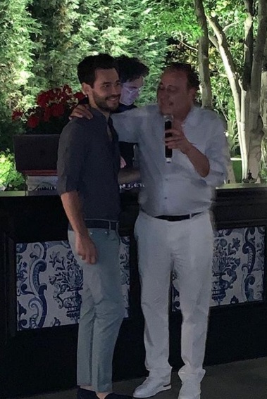 Hacı Sabancı'ya sürpriz doğum günü partisi...