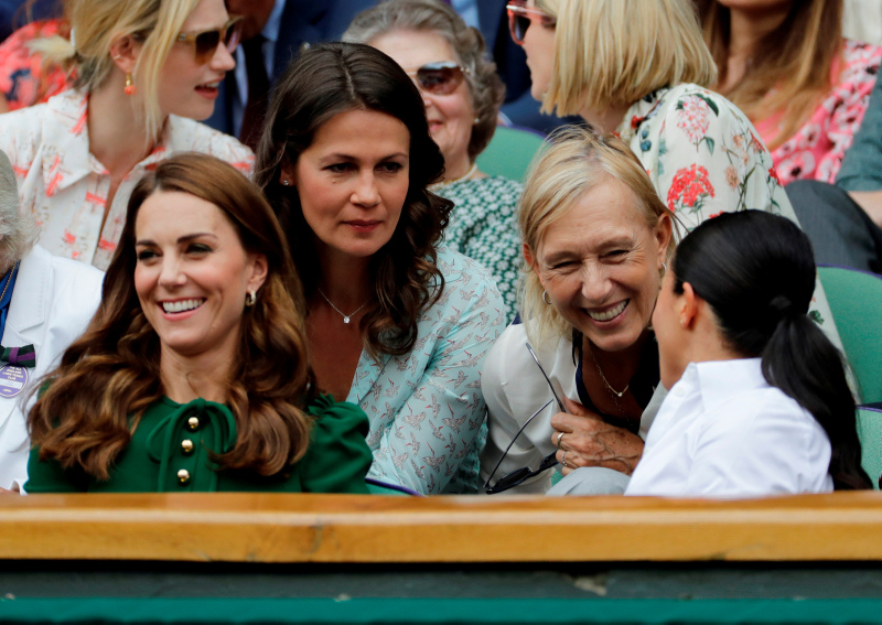 Kate Middleton ve Meghan Markle bir arada