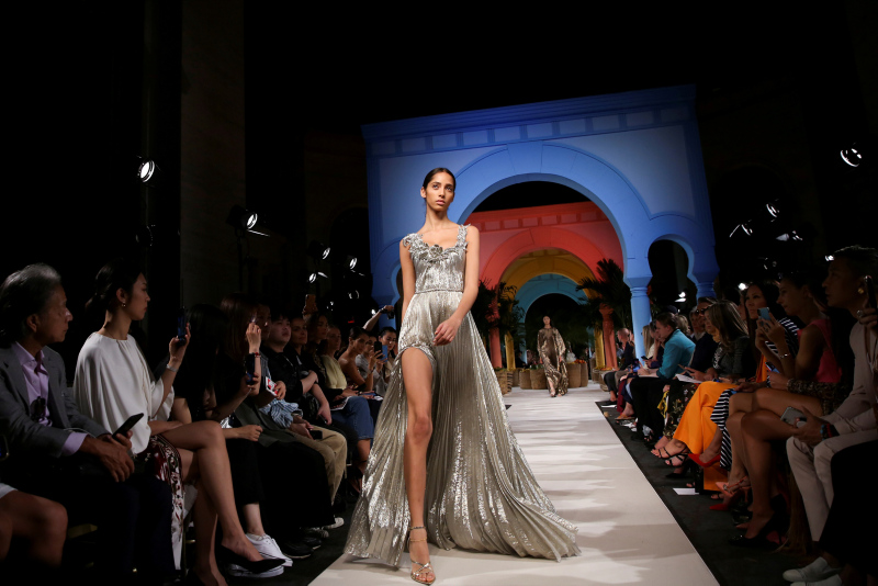 New York Moda Haftası Oscar De La Renta 2020 İlkbahar/Yaz defilesi