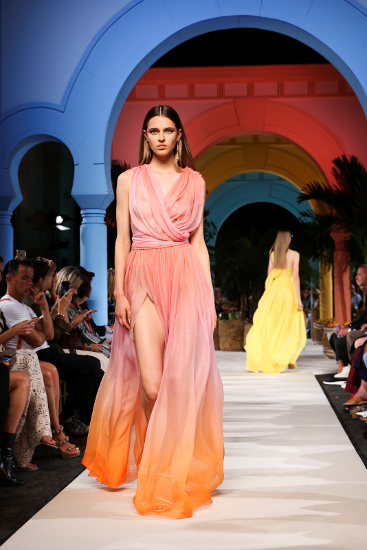 New York Moda Haftası Oscar De La Renta 2020 İlkbahar/Yaz defilesi