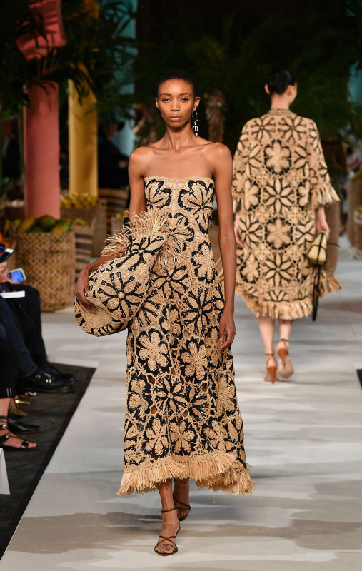 New York Moda Haftası Oscar De La Renta 2020 İlkbahar/Yaz defilesi