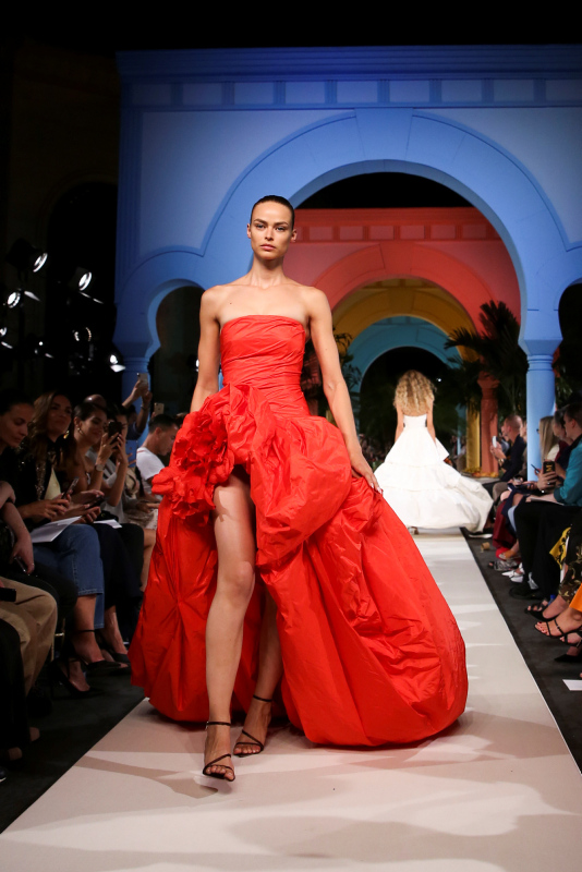 New York Moda Haftası Oscar De La Renta 2020 İlkbahar/Yaz defilesi