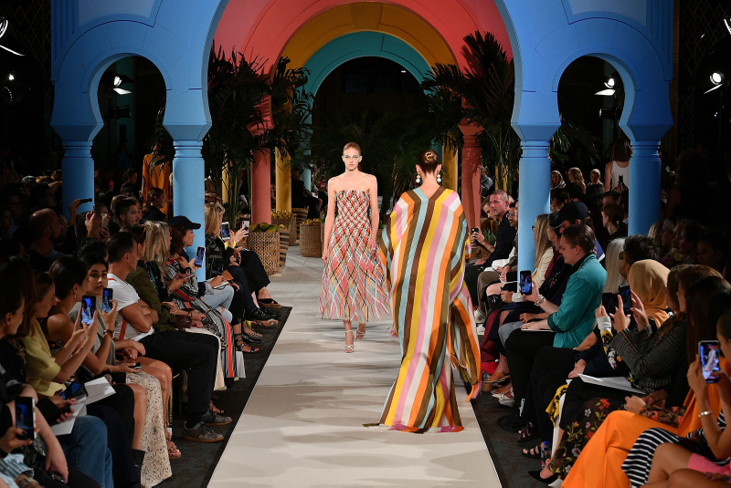 New York Moda Haftası Oscar De La Renta 2020 İlkbahar/Yaz defilesi