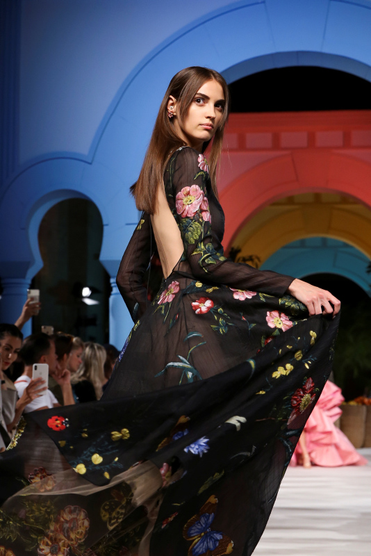 New York Moda Haftası Oscar De La Renta 2020 İlkbahar/Yaz defilesi