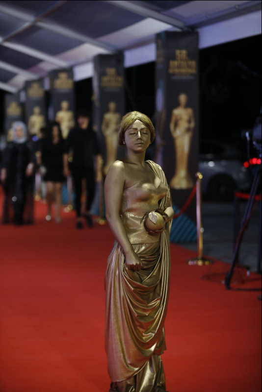 56. Antalya Altın Portakal Film Festivali kırmızı halı geçişi