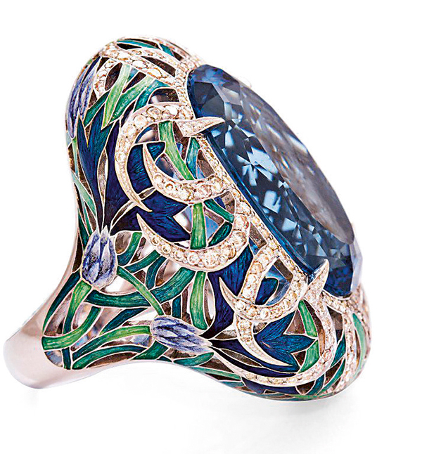 Sanattan ilham alan mücevherler