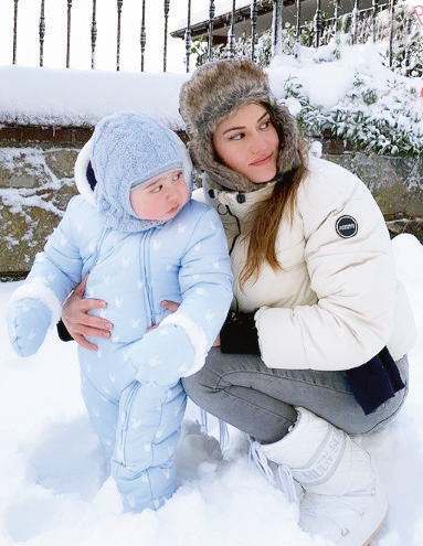 En renkli ve eğlenceli kar fotoğrafları