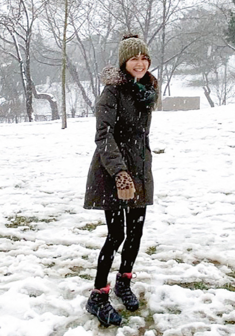 En renkli ve eğlenceli kar fotoğrafları