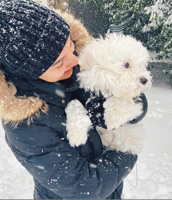 En renkli ve eğlenceli kar fotoğrafları