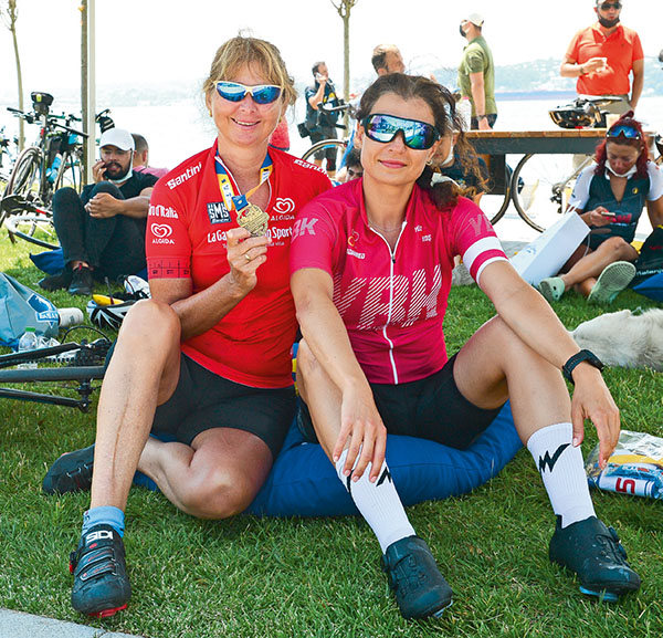 Turkcell GranFondo'da bisiklet yarışı