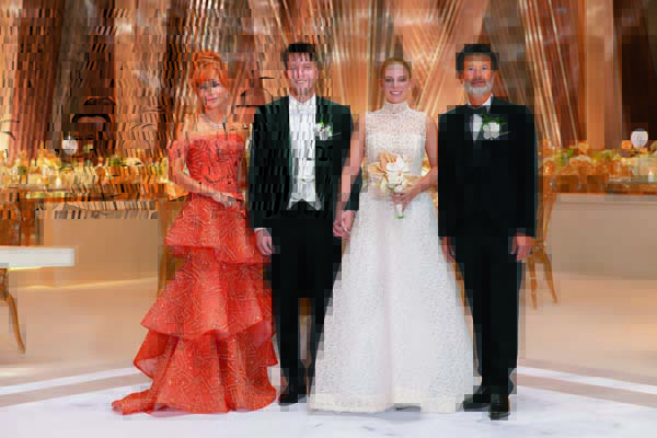 Raffles Otel'de muhteşem düğün