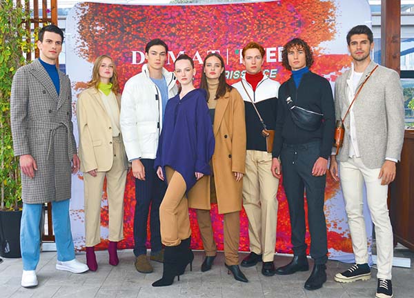 Yeni koleksiyona sıra dışı tanıtım