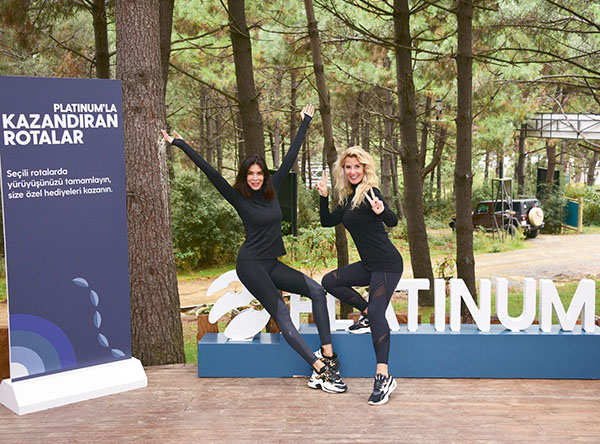 Sağlıklı yaşam için Turkcell Platinum Park'ta buluştular