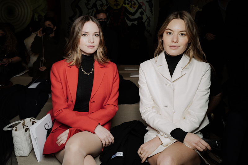 Dior Haute Couture ön sıra yıldızları