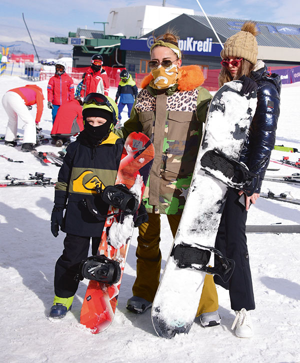 Palandöken'de sömestr coşkusu