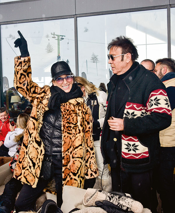 Kartalkaya'nın zirvesinde renkli ve eğlenceli etkinlik