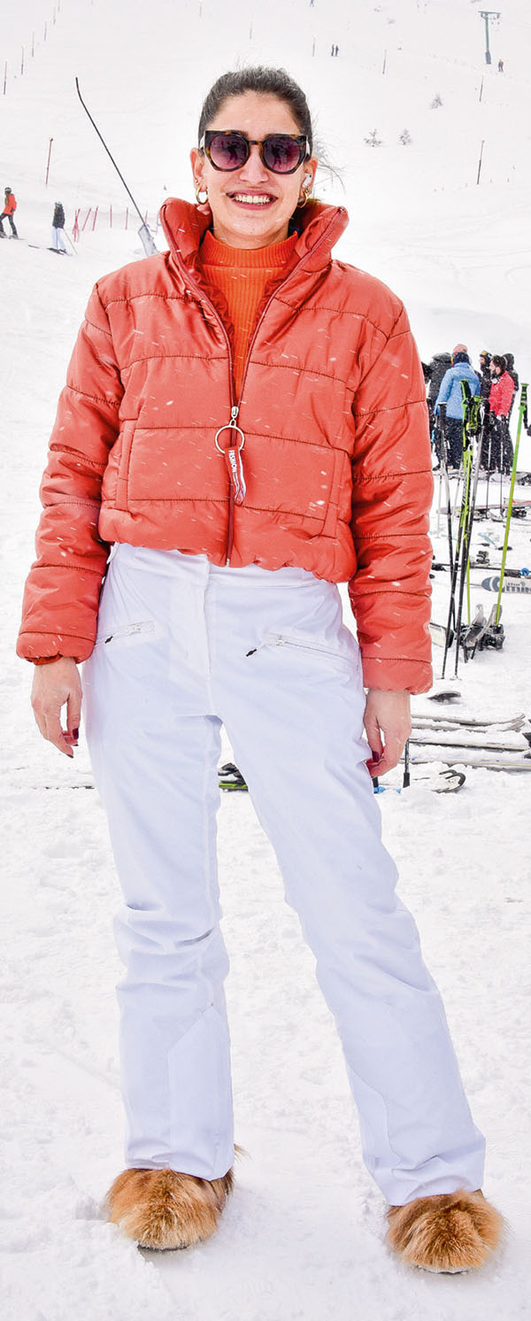 Kartalkaya'nın zirvesinde renkli ve eğlenceli etkinlik