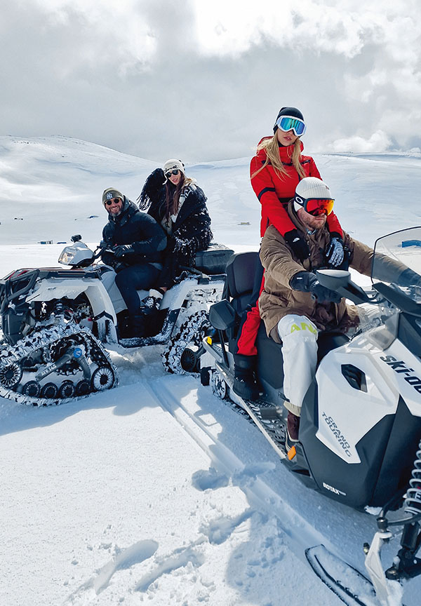 Erciyes'te keyifli buluşma