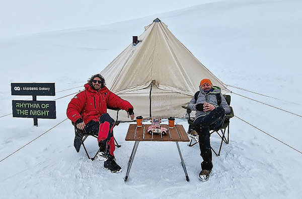 Erciyes'te keyifli buluşma