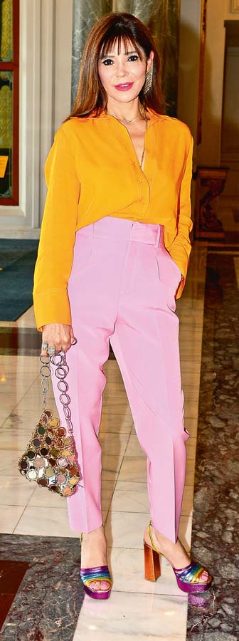 Saray bahçesinde renklerin dansı