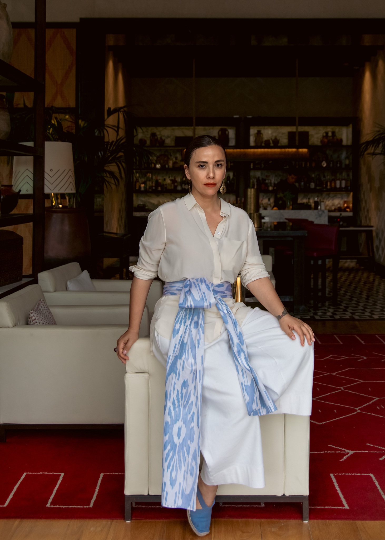 Zeynep Erdoğan yeni koleksiyonuyla Marakeş'i büyüledi