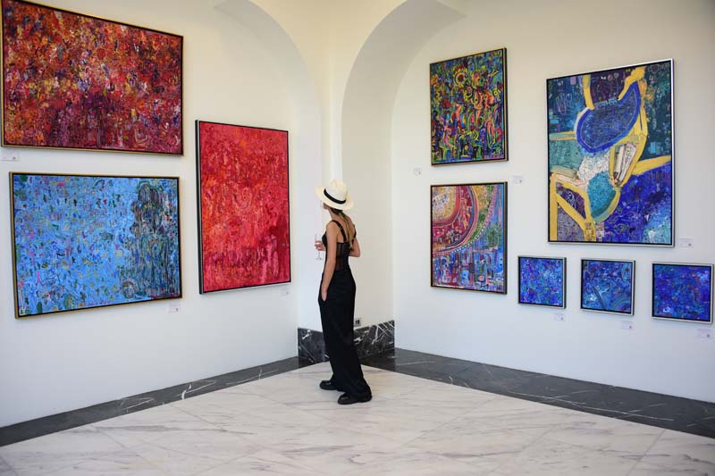 Sınırsız çağdaş sanat Bodrum Maji Art'da