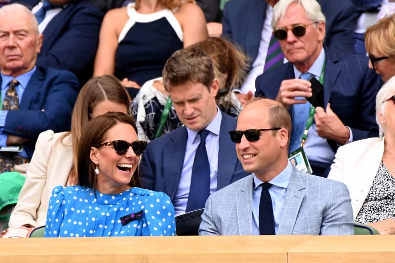 Kate Middleton ve Prens William 2022 Wimbledon Tenis Turnuvası'nda